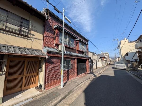 京都市北区紫野上門前町　建築条件無売土地 現地写真（前面道路含む現地写真）