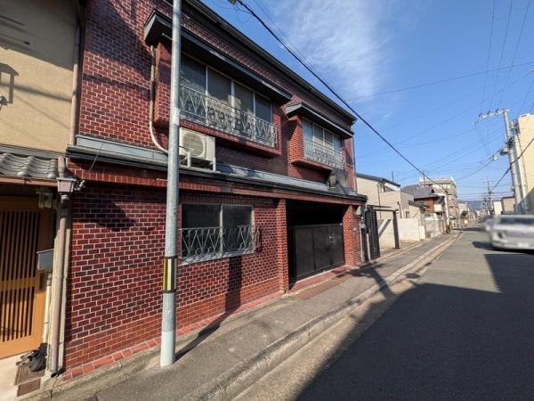 京都市北区紫野上門前町　建築条件無売土地 現地写真（前面道路含む現地写真）