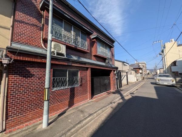 京都市北区紫野上門前町　建築条件無売土地 現地写真（前面道路含む現地写真）
