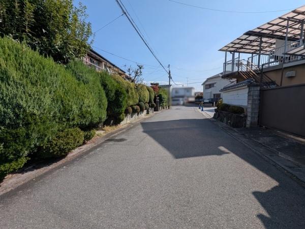 京都市伏見区久我東町　中古テラスハウス 現地写真（前面道路含む現地写真）