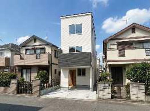 堺市堺区石津町3丁1期1号棟　新築戸建 完成予想図（外観）