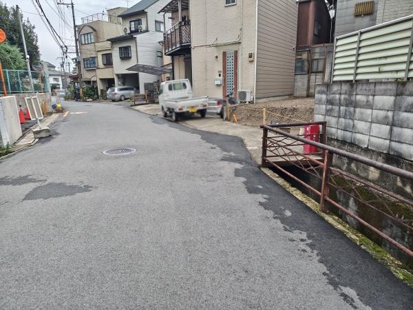京都市南区久世上久世町　新築戸建 現地写真（前面道路含む現地写真）