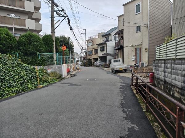 京都市南区久世上久世町　新築戸建 現地写真（前面道路含む現地写真）