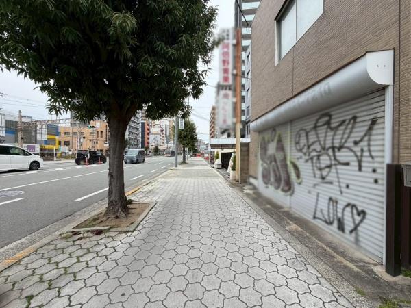 大阪市阿倍野区王子町1丁目　中古戸建 現地写真（前面道路含む現地写真）