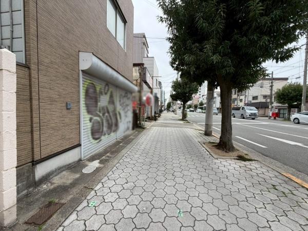 大阪市阿倍野区王子町1丁目　中古戸建 現地写真（前面道路含む現地写真）