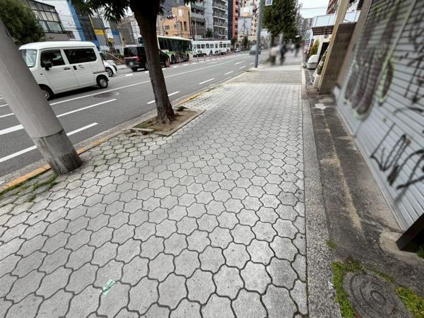 大阪市阿倍野区王子町1丁目　中古戸建 現地写真（前面道路含む現地写真）