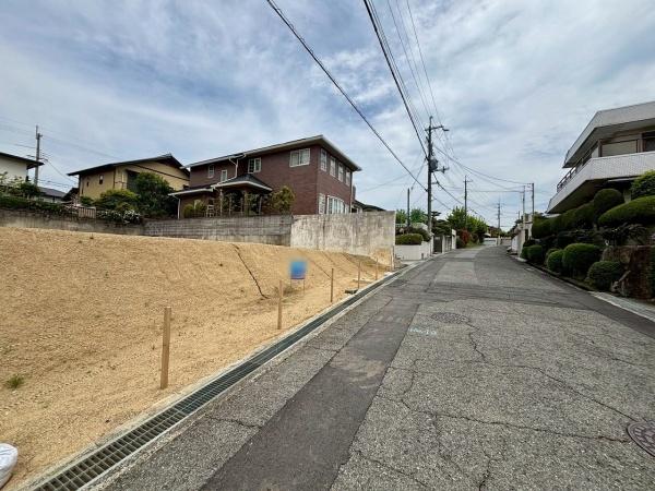 堺市南区三原台4丁　売土地 現地写真（前面道路含む現地写真）