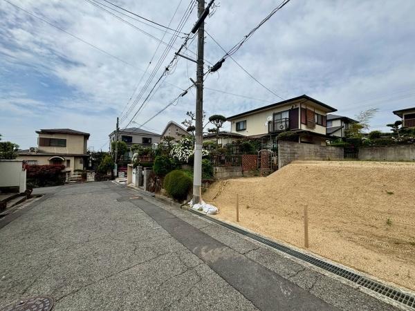 堺市南区三原台4丁　売土地 現地写真（前面道路含む現地写真）