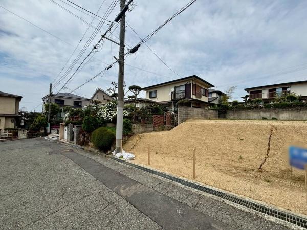 堺市南区三原台4丁　売土地 現地写真（前面道路含む現地写真）
