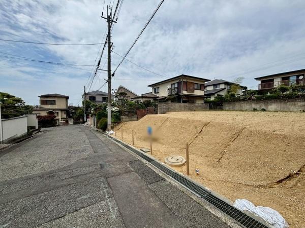堺市南区三原台4丁　売土地 現地写真（前面道路含む現地写真）