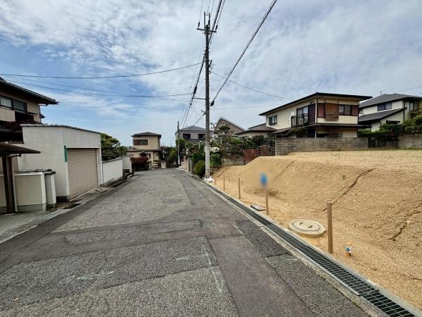 堺市南区三原台4丁　売土地 現地写真（前面道路含む現地写真）