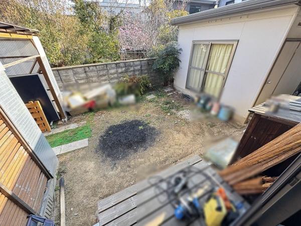 大阪市此花区伝法3丁目　中古戸建 現地写真（庭）
