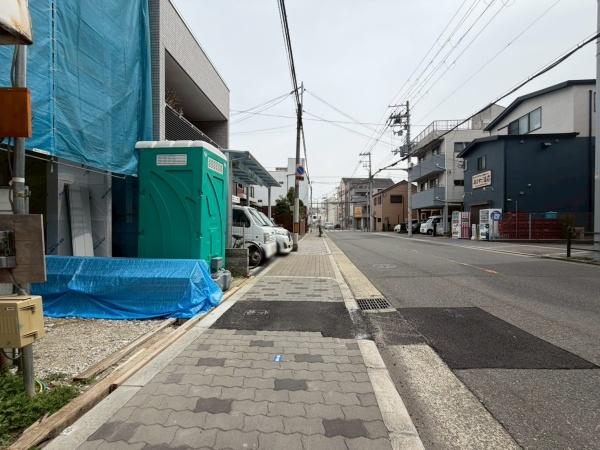 大阪市生野区田島3丁目　新築戸建 現地写真（前面道路含む現地写真）