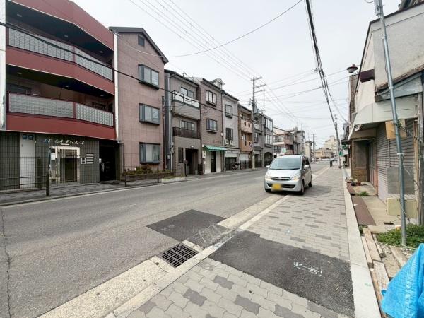 大阪市生野区田島3丁目　新築戸建 現地写真（前面道路含む現地写真）