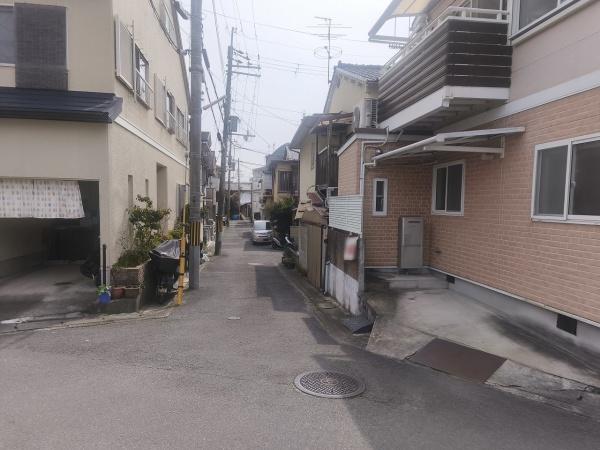 京都市左京区山端大塚町　中古戸建 現地写真（前面道路含む現地写真）