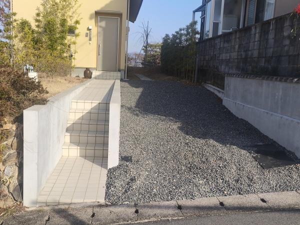 京都市右京区鳴滝音戸山町　古家付売土地 現地写真
