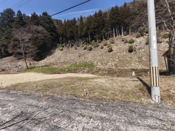 京都市右京区京北小塩町丸山　建築条件無売土地 現地写真