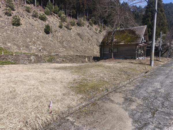京都市右京区京北小塩町丸山　建築条件無売土地 現地写真