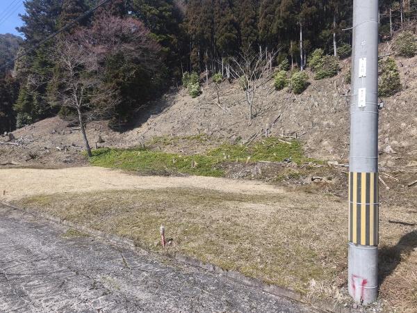 京都市右京区京北小塩町丸山　建築条件無売土地 現地写真