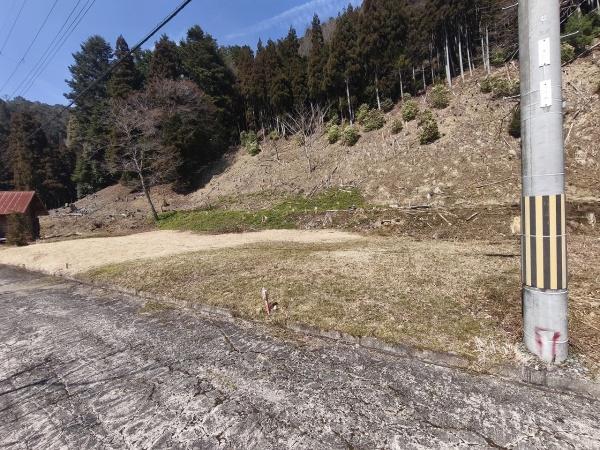 京都市右京区京北小塩町丸山　建築条件無売土地 現地写真