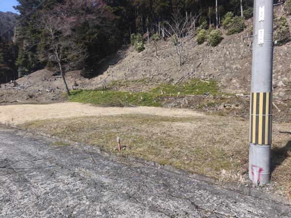 京都市右京区京北小塩町丸山　建築条件無売土地 現地写真