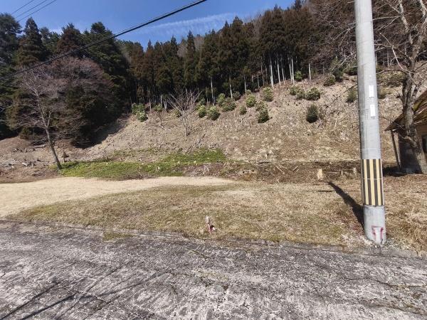 京都市右京区京北小塩町丸山　建築条件無売土地 現地写真