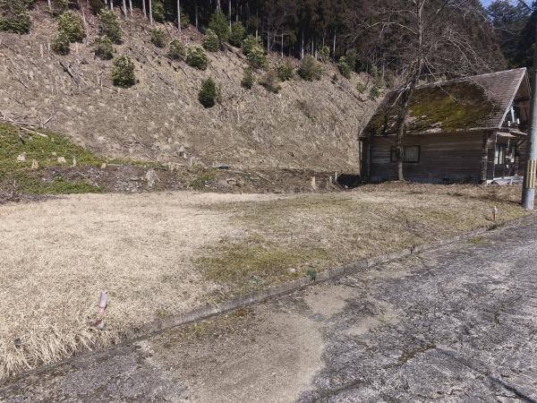 京都市右京区京北小塩町丸山　建築条件無売土地 現地写真