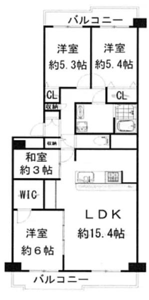 南港フローラルハイツ21号棟 間取図・土地図