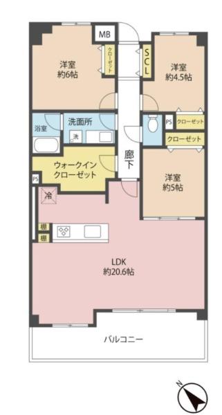 セレッソコート光明池ステーションシティ 間取図・土地図