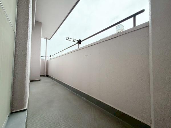 シャルマンコーポ今里 現地写真（バルコニー）