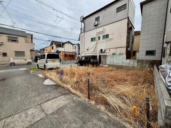 堺市東区菩提町1丁　売土地 現地写真（前面道路含む現地写真）