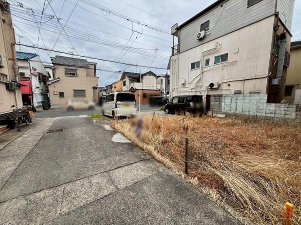 堺市東区菩提町1丁　売土地 現地写真（前面道路含む現地写真）