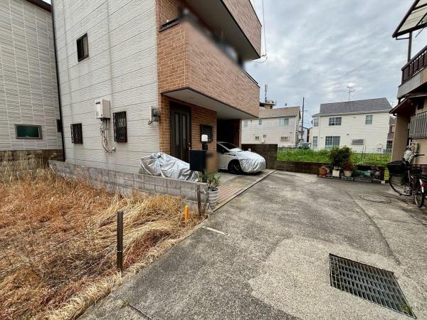 堺市東区菩提町1丁　売土地 現地写真（前面道路含む現地写真）