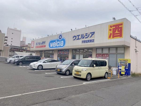 平野加美グランドハイツ壱号棟 ドラッグストア