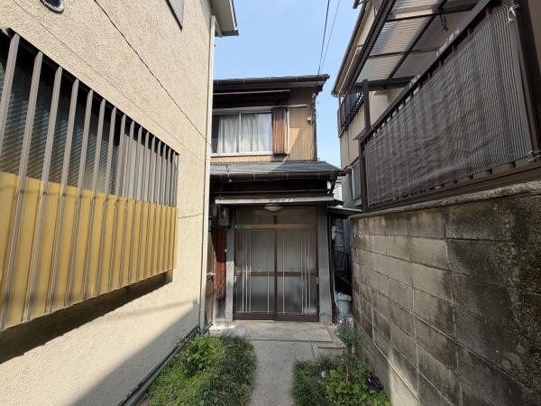 大阪市阿倍野区阪南町4丁目　古家付き売土地 現地写真