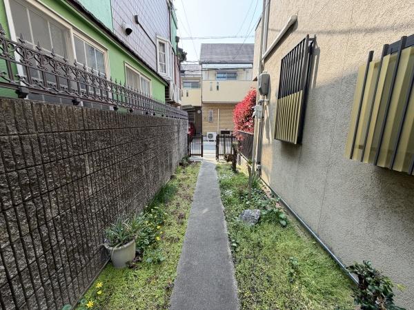 大阪市阿倍野区阪南町4丁目　古家付き売土地 現地写真