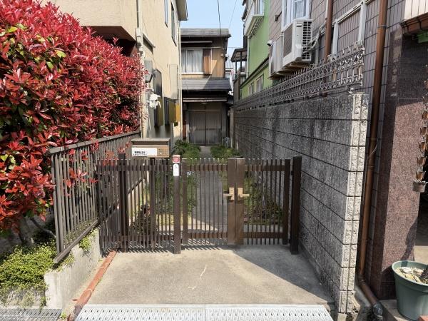 大阪市阿倍野区阪南町4丁目　古家付き売土地 現地写真