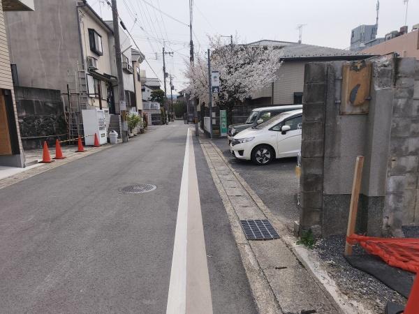 京都府京都市左京区鹿ケ谷西寺ノ前町 現地写真（前面道路含む現地写真）
