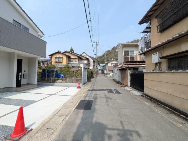 京都市左京区修学院千万田町　1号地　新築戸建 現地写真（前面道路含む現地写真）
