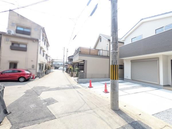 京都市左京区修学院千万田町　2号地　新築戸建 現地写真（前面道路含む現地写真）