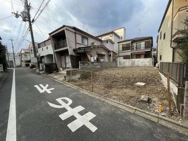 京都市北区紫竹西北町　新築戸建 現地写真（前面道路含む現地写真）