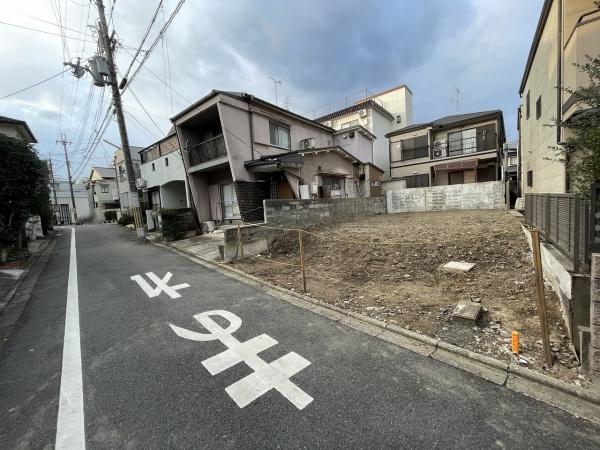 京都市北区紫竹西北町　新築戸建 現地写真（前面道路含む現地写真）