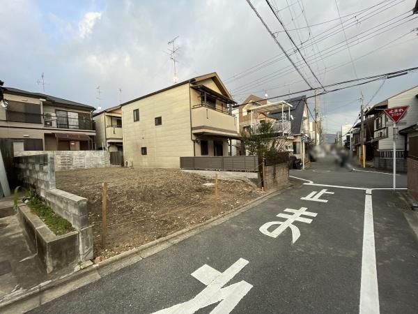 京都市北区紫竹西北町　新築戸建 現地写真（前面道路含む現地写真）