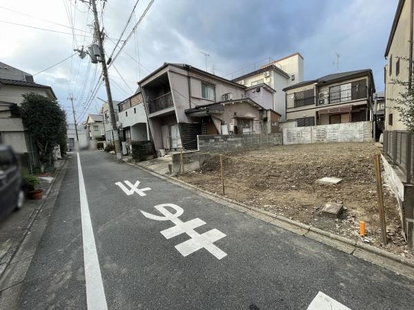 京都市北区紫竹西北町　新築戸建 現地写真（前面道路含む現地写真）
