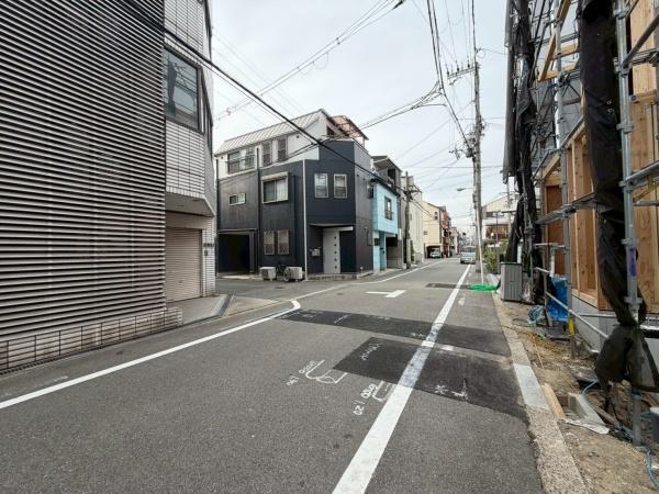 大阪市住之江区西住之江3丁目　B号地　新築戸建 現地写真（前面道路含む現地写真）