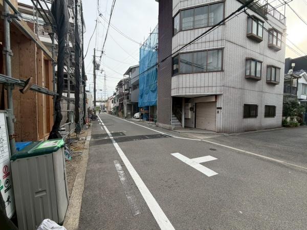 大阪市住之江区西住之江3丁目　A号地　新築戸建 現地写真（前面道路含む現地写真）