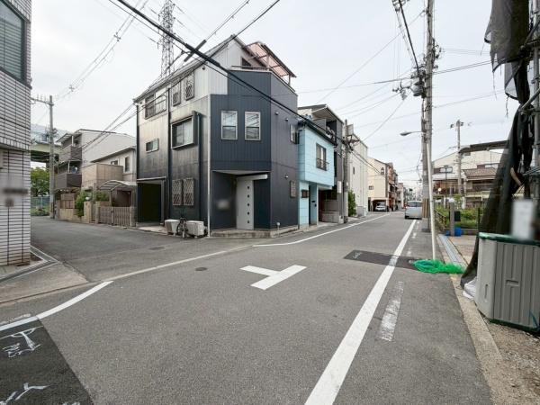 大阪市住之江区西住之江3丁目　A号地　新築戸建 現地写真（前面道路含む現地写真）