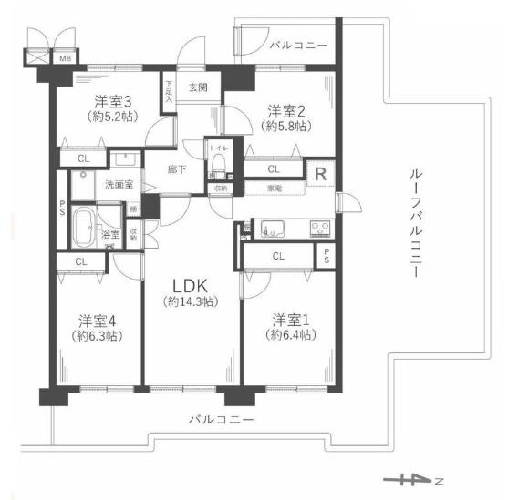 コスモワンダータウン 間取図・土地図