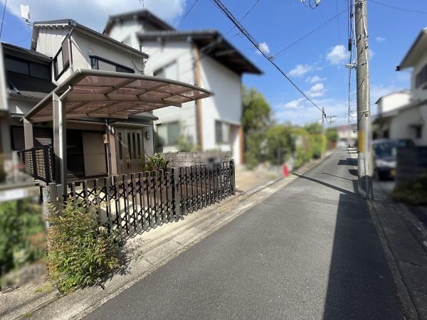 京都市右京区嵯峨野嵯峨ノ段町　中古戸建 現地写真（前面道路含む現地写真）