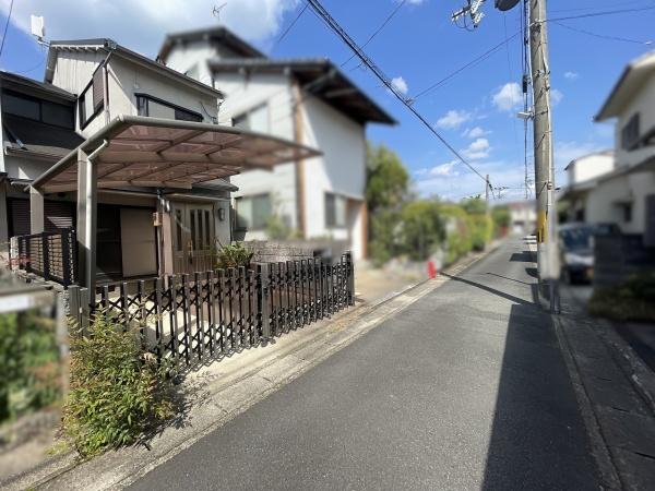 京都市右京区嵯峨野嵯峨ノ段町　中古戸建 現地写真（前面道路含む現地写真）